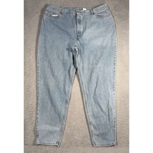 Vintage‎ Levis 550 Relaxed Tapered Leg Denim Jeans Womens 24 W M Blue Light Wash